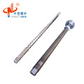 PET screw barrel with cooling water jacket for strip extrusion